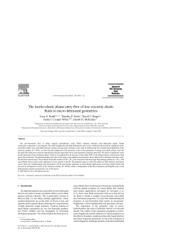 The inertio-elastic planar entry flow of low