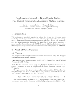 Supplementary Material&mdash;Beyond Spatial Pooling: Fine
