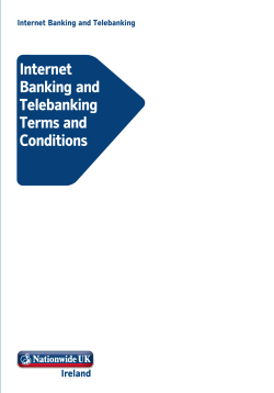 Internet Banking and Telebanking Terms and Conditions