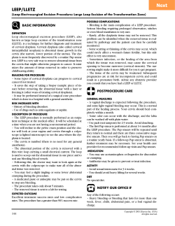 leep/lletz - Trinity Womens Health