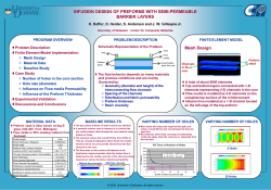 Infusion Design of Preforms with Semi
