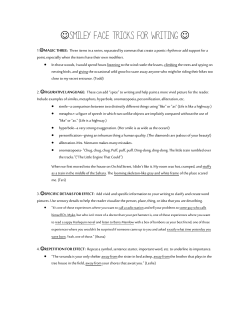 Smiley Face Tricks for Writing
