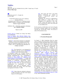 Kinderstart v. Google