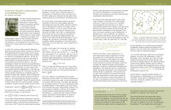Here is a short article on Bose-Einstein condensation and spatial