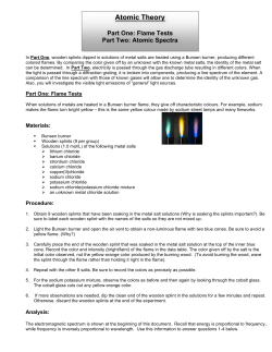 ap flame and spectra