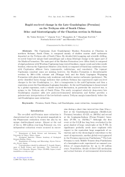 on the Tethyan side of South China - J