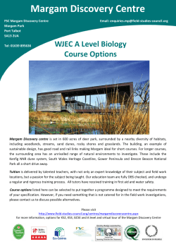 Margam - Field Studies Council