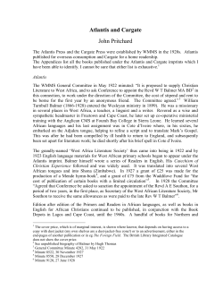 Atlantis and Cargate