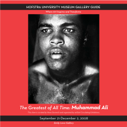 Muhammad Ali - Hofstra University