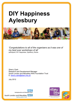 DIY Happiness Aylesbury