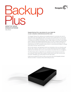 DESKTOP DRIVE DISQUE EXTERNE