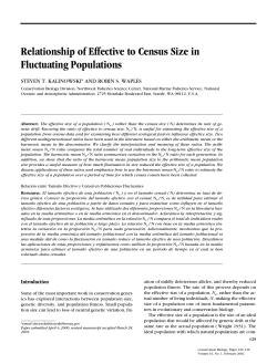 Relationship of Effective to Census Size in Fluctuating Populations