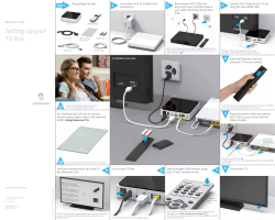Setting up your TV-Box.