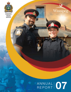 annual report 07 - City of Winnipeg