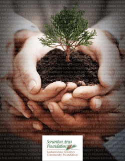 partners honor sustain vision philanthropy create forever focus