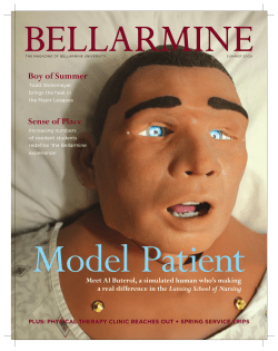 model Patient - Bellarmine University