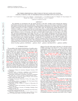 The Three-Dimensional Structure of the M31 Satellite System