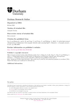 communication - Durham Research Online