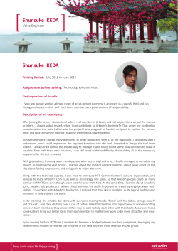 read shunsuke`s article about his experience