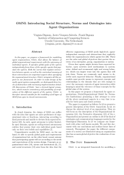 OMNI: Introducing Social Structure, Norms and Ontologies into