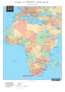 Cape to Malawi and back