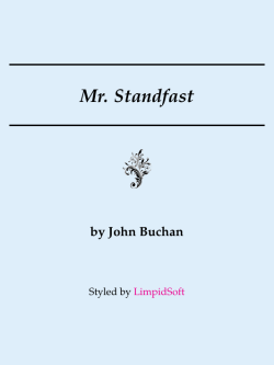 Mr. Standfast