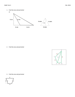 II Math Test Grade 4