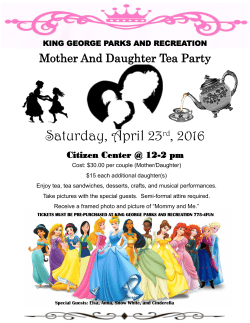 Saturday, April 23rd, 2016 - King George County Parks and