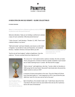 a new spin on an old debate - globe collectibles