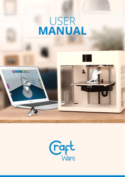 user manual - CraftUnique