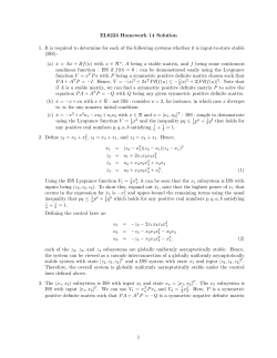 EL8223 Homework 14 Solution 1. It is required to determine for each