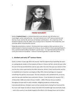 franz schubert