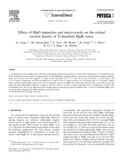 Effects of MgO impurities and micro-cracks on the critical current