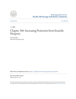 Chapter 346: Increasing Protection from Knuckle Weapons