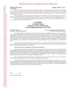 General Obligation Bonds, Series of 2010