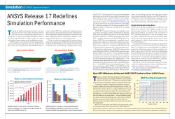 ANSYS Release 17 Redefines Simulation Performance