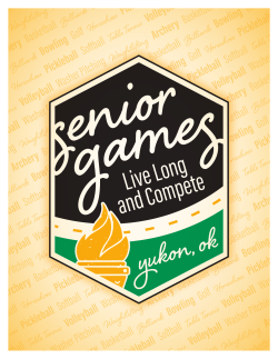 D - Oklahoma State Senior Games planned for Fall 2017