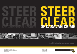 Steer clear of caravan crime - A guide to keeping