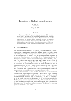 Involutions in Fischer`s sporadic groups