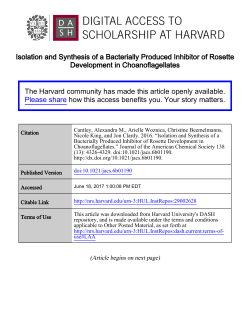 Full Text - Digital Access to Scholarship at Harvard