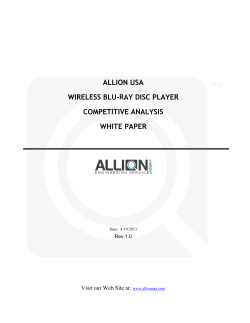 Allion USA Word Template