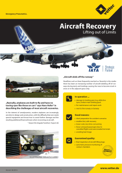 Aircraft Lifting Bags