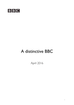 A distinctive BBC
