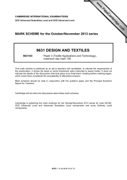 November 2013 Paper 3