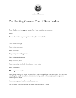 The Shocking Common Trait of Great Leaders