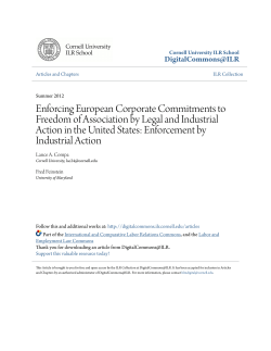 Enforcing European Corporate Commitments to Freedom of