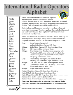 Alpha Bravo Charlie Delta Echo Foxtrot Golf Hotel India