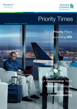 Priority Times - Standard Chartered Bank