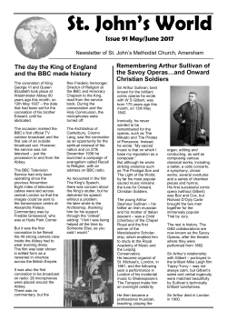 here. (Click) - St. John`s Methodist Church Amersham