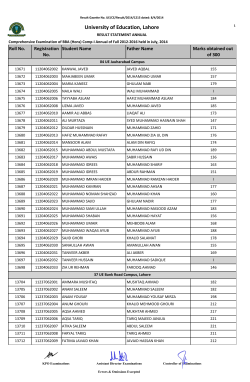 University of Education, Lahore